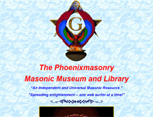 Tablet Screenshot of phoenixmasonry.org